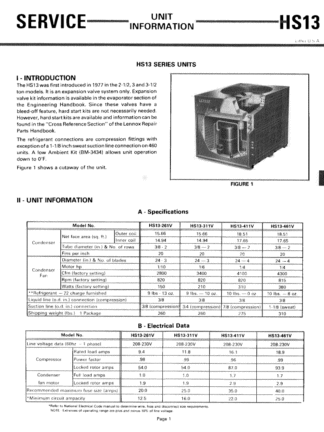 Lennox Air Conditioner Service Manual 12