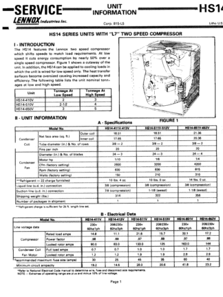 Lennox Air Conditioner Service Manual 13