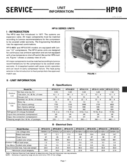Lennox Air Conditioner Service Manual 43