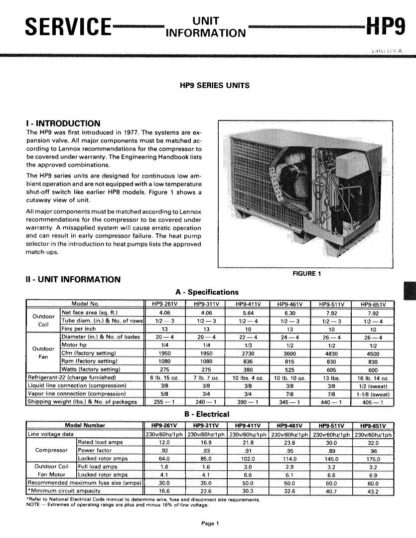Lennox Air Conditioner Service Manual 66