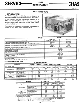 Lennox Air Conditioner Service Manual 98