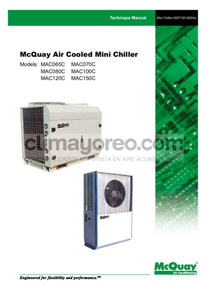 McQuay Air Conditioner Service Manual 03