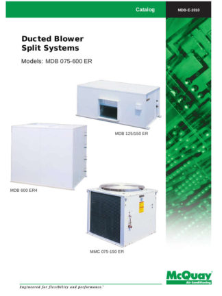 McQuay Air Conditioner Service Manual 06