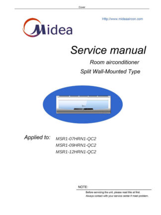 Midea Air Conditioner Service Manual 06