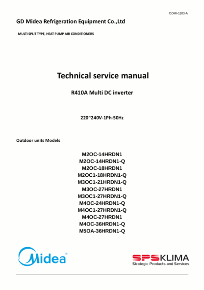 Midea Air Conditioner Service Manual 07