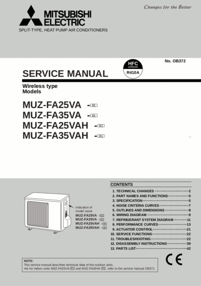 Mitsubishi Air Conditioner Service Manual 07