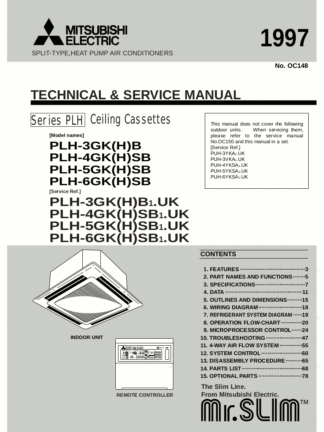 Mitsubishi Air Conditioner Service Manual 51
