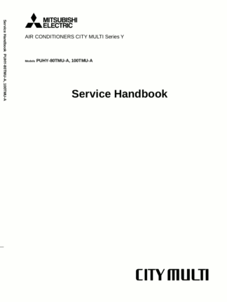 Mitsubishi Air Conditioner Service Manual 91