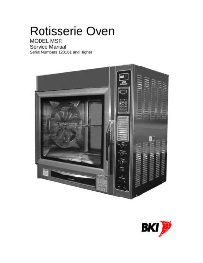 BKI Oven Service Manual 02