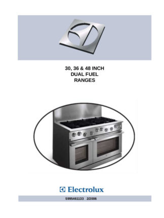 Frigidaire Food Warmer Service Manual 12