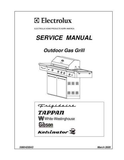 Frigidaire Food Warmer Service Manual 18