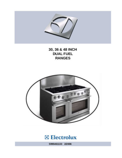 Frigidaire Food Warmer Service Manual 07
