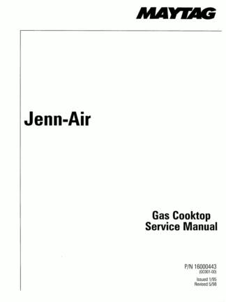 Jenn Air Food Warmer Service Manual 17