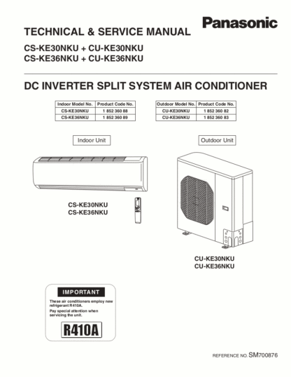 Panasonic Air Conditioner Service Manual 111