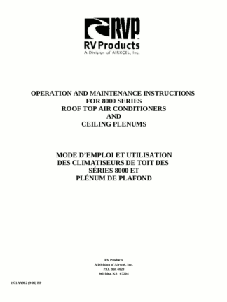 RVP Air Conditioner Service Manual 05