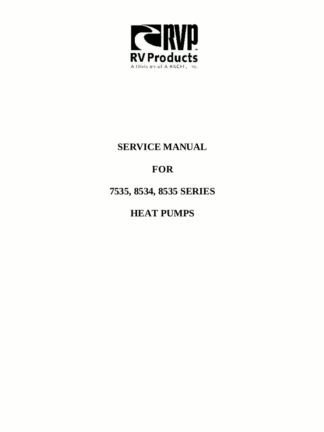 RVP Air Conditioner Service Manual 09