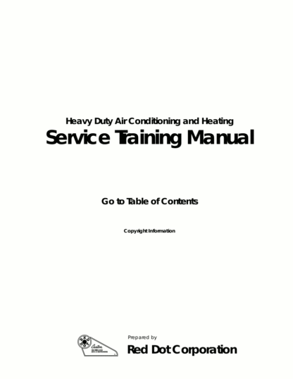 Red Dot Air Conditioner Service Manual 01