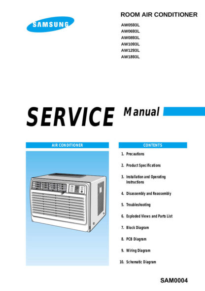 Samsung Air Conditioner Service Manual 02