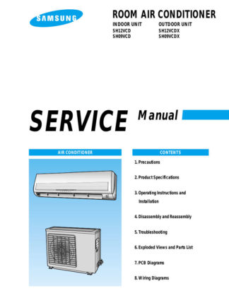 Samsung Air Conditioner Service Manual 08
