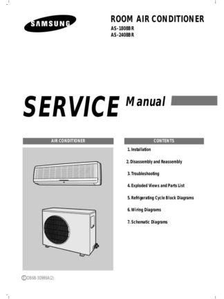 Samsung Air Conditioner Service Manual 18