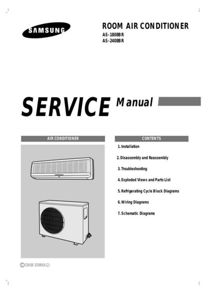 Samsung Air Conditioner Service Manual 18