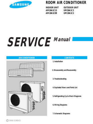 Samsung Air Conditioner Service Manual 20