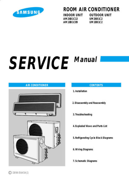 Samsung Air Conditioner Service Manual 23