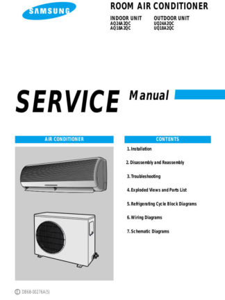Samsung Air Conditioner Service Manual 24