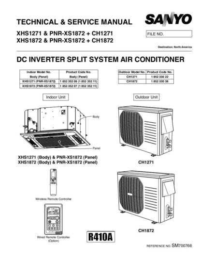 Sanyo Air Conditioner Service Manual 05