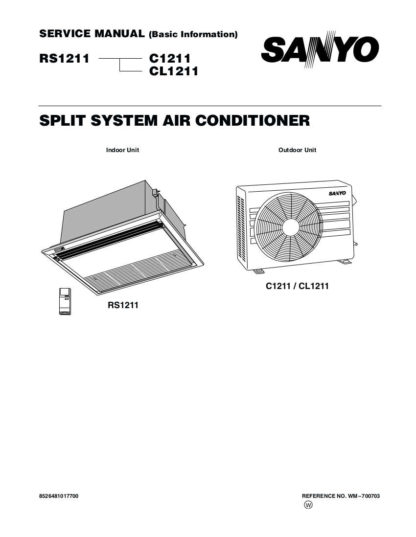 Sanyo Air Conditioner Service Manual 07