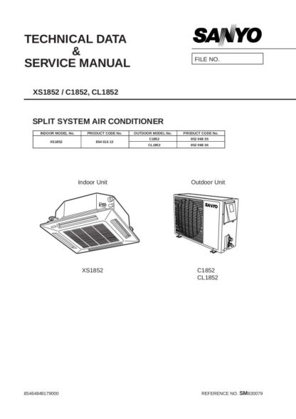 Sanyo Air Conditioner Service Manual 18