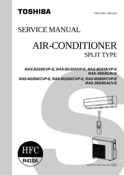 Toshiba Air Conditioner Service Manual 04