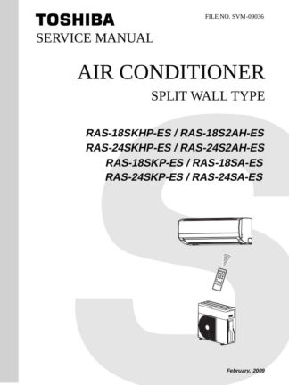 Toshiba Air Conditioner Service Manual 05