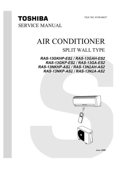 Toshiba Air Conditioner Service Manual 09