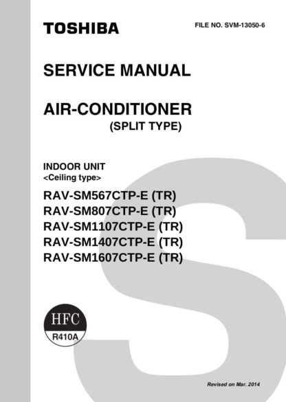 Toshiba Air Conditioner Service Manual 100