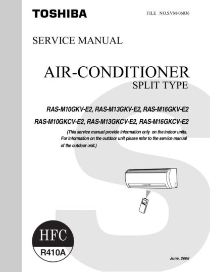 Toshiba Air Conditioner Service Manual 12