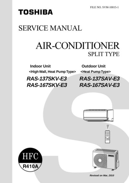 Toshiba Air Conditioner Service Manual 15