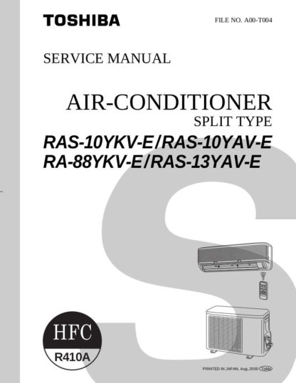 Toshiba Air Conditioner Service Manual 17