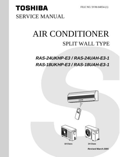 Toshiba Air Conditioner Service Manual 18