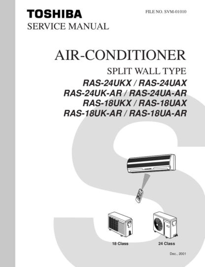 Toshiba Air Conditioner Service Manual 34