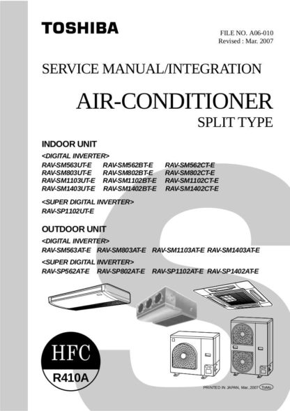 Toshiba Air Conditioner Service Manual 36