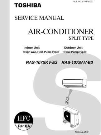 Toshiba Air Conditioner Service Manual 47
