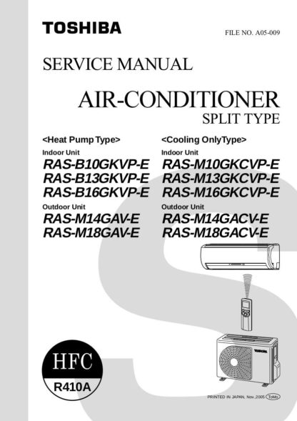 Toshiba Air Conditioner Service Manual 49