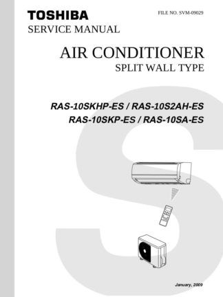 Toshiba Air Conditioner Service Manual 56