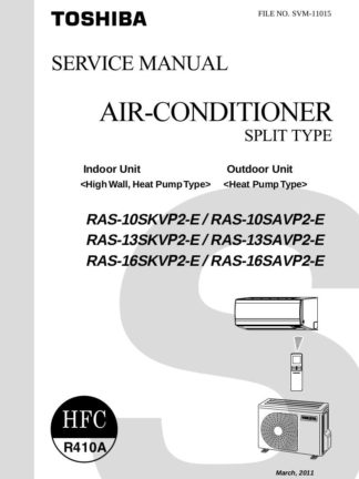 Toshiba Air Conditioner Service Manual 59