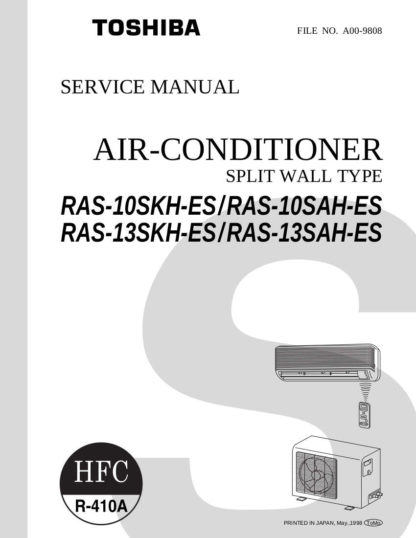 Toshiba Air Conditioner Service Manual 60