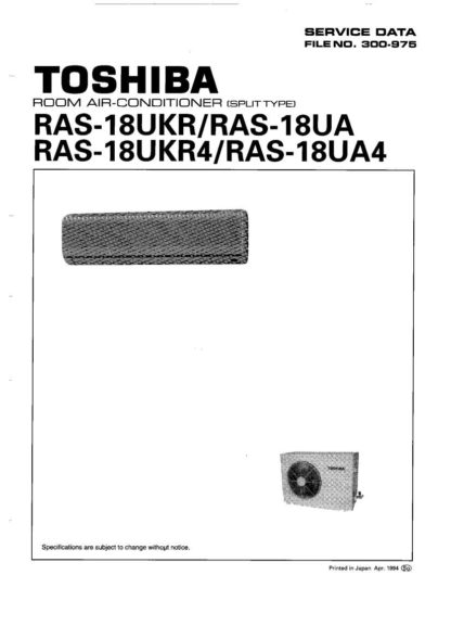 Toshiba Air Conditioner Service Manual 66