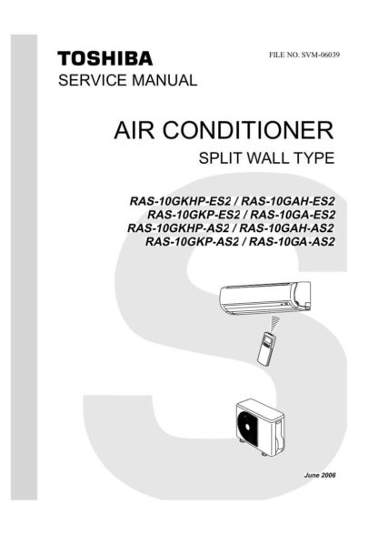 Toshiba Air Conditioner Service Manual 67