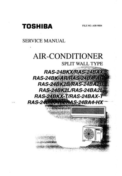 Toshiba Air Conditioner Service Manual 68