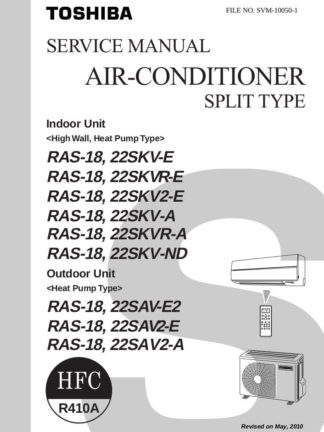 Toshiba Air Conditioner Service Manual 80